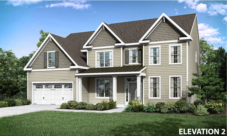 The Capstone Floor Plan | 4 Bed, 2.5 Bath by Kroll Enterprises