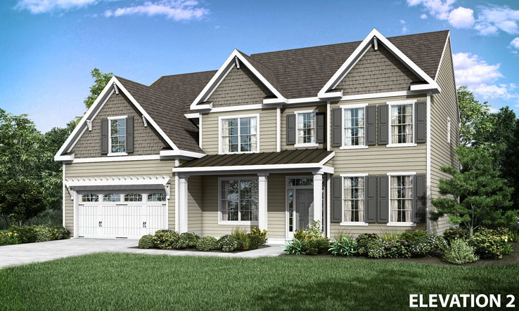 The Capstone Floor Plan | 4 Bed, 2.5 Bath by Kroll Enterprises