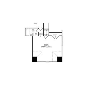 Meridian II Second Floor Floorplan