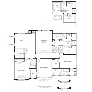 Benchmark II Second Floor Floorplan